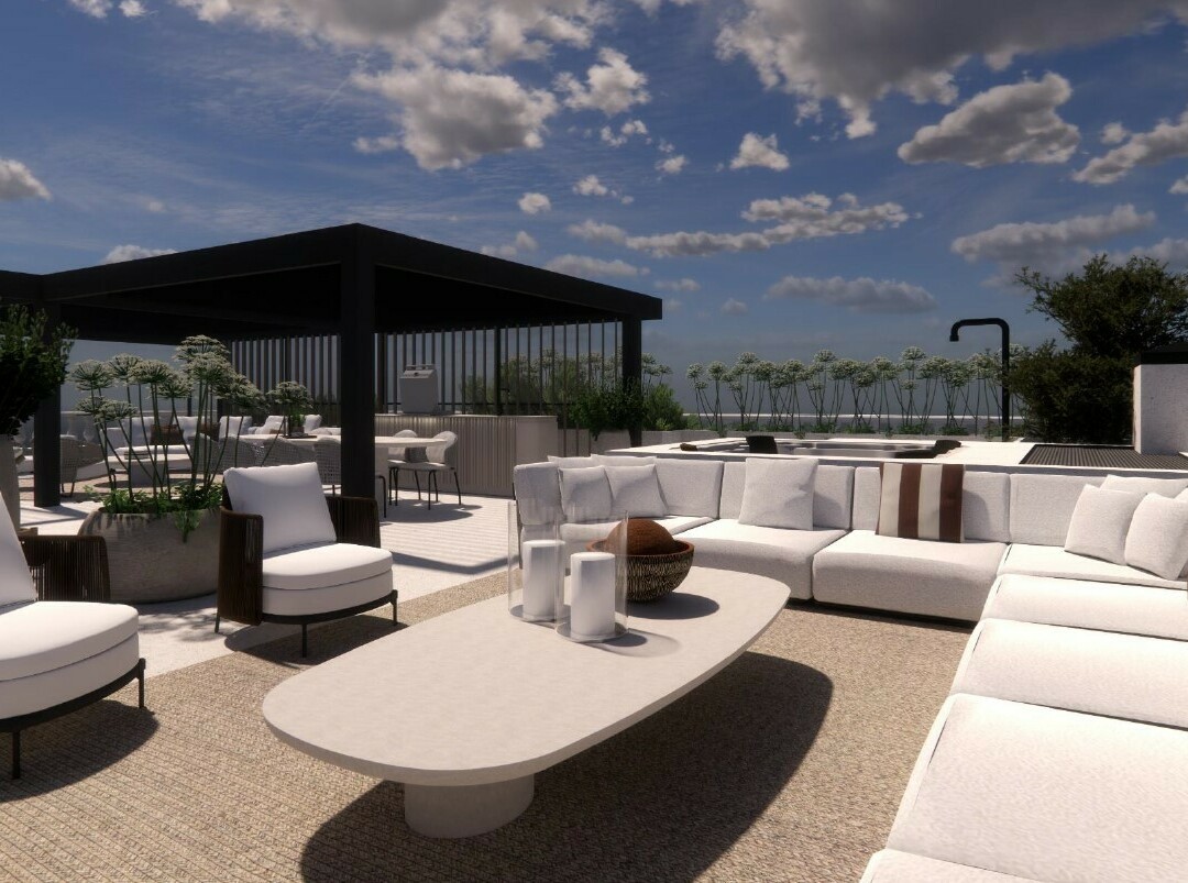 Boulevard des Moulins - Duplex-Penthouse project ‟Le Palais des Moulins‟