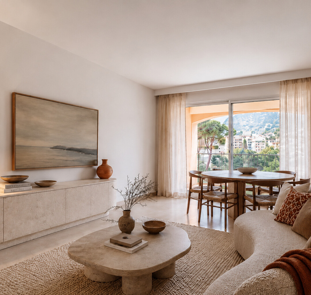 Exclusive sale 2 rooms apartment with parking and cellar in Monaco Fontvieille