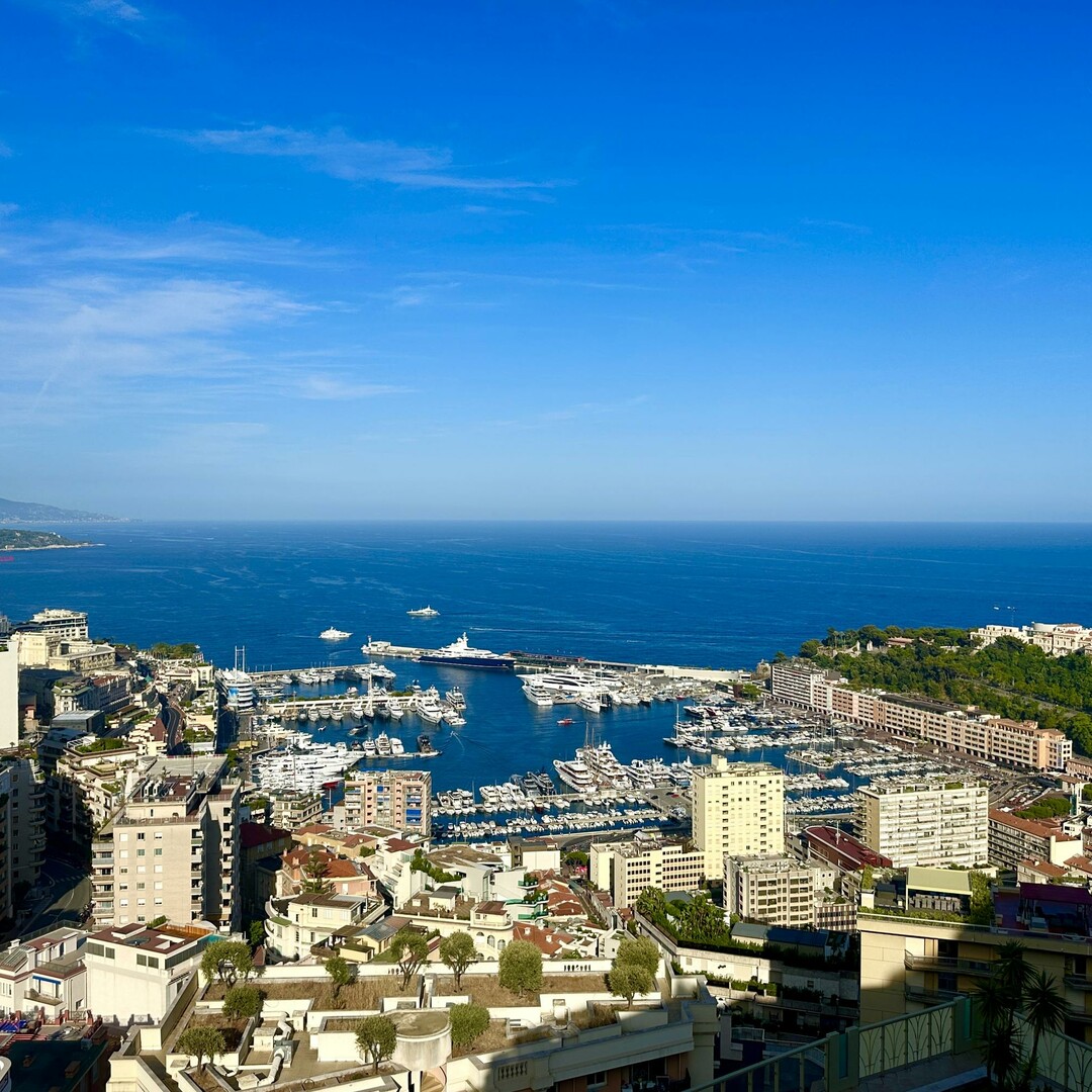 Penthouse with a rooftop terrace and panoramic seaview